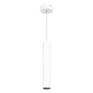 Подвес Maxus 6W теплый свет, 280MM круглый белый (1-FPL-005-01-C-WH)