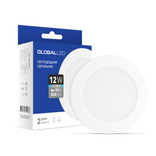 LED светильник GLOBAL SPN 12W яркий свет (1-SPN-008-С)