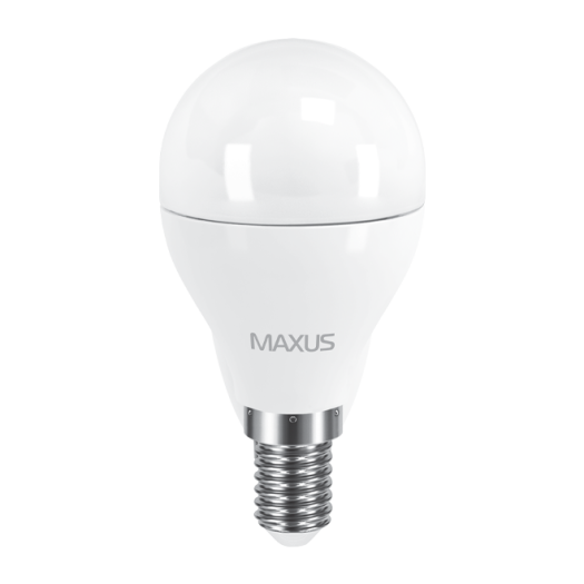 LED лампа MAXUS G45 6W теплый свет E14 (1-LED-543)